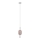 LED luster na sajli HOLD LED/5W/230V roze zlatno/bela