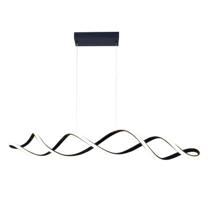 LED luster na sajli INFINITO LED/43W/230V crno