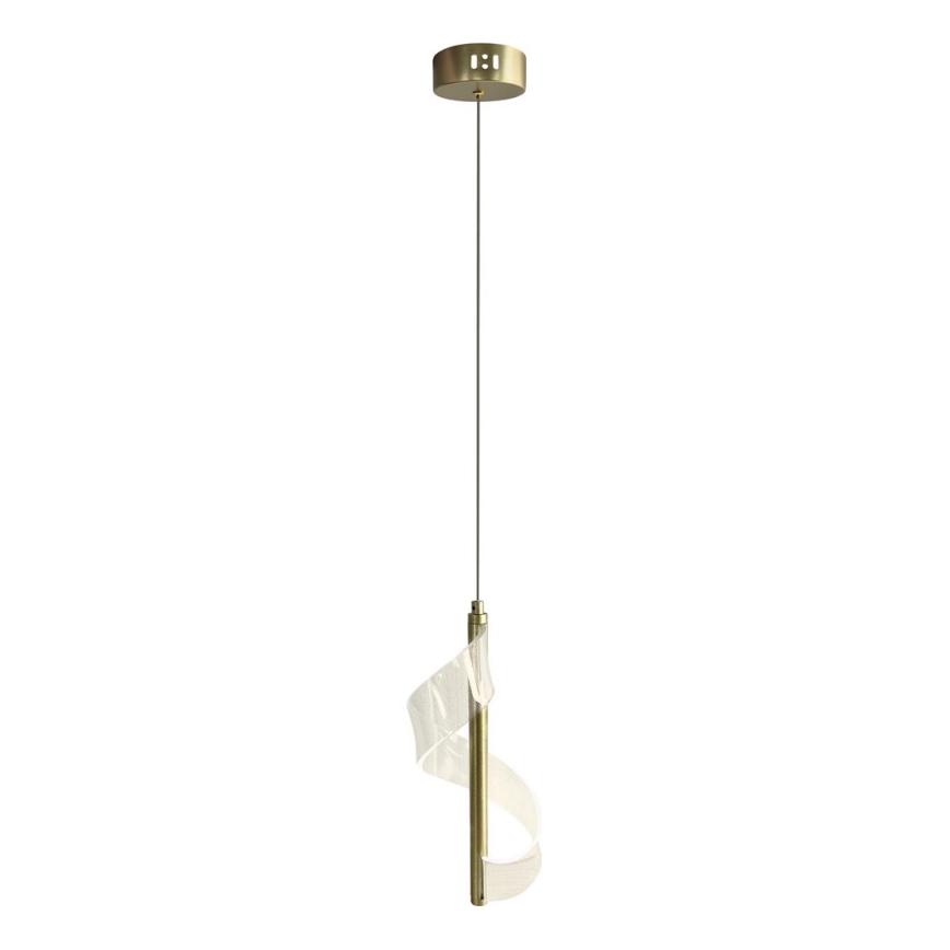 LED luster na sajli LARGO LED/10W/230V zlatna