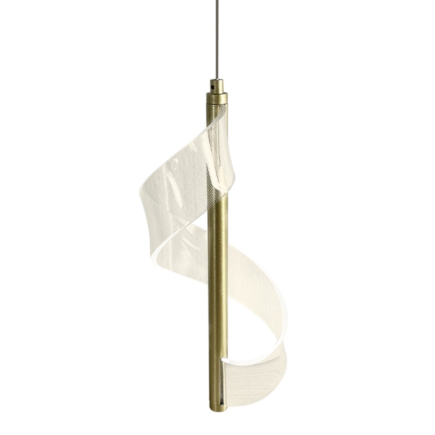LED luster na sajli LARGO LED/10W/230V zlatna