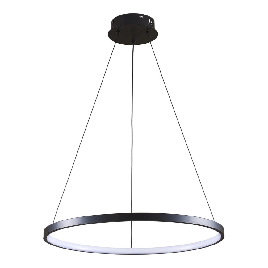 LED luster na sajli LEA LED/20W/230V 4000K pr. 50 cm crno
