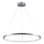 LED luster na sajli LEA LED/20W/230V 4000K pr. 50 cm mat krom