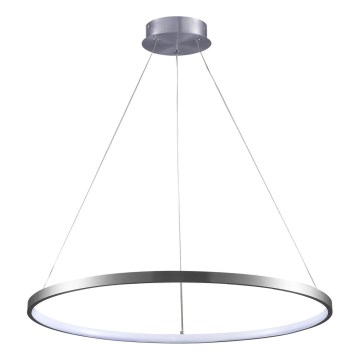 LED luster na sajli LEA LED/20W/230V 4000K prečnik 50 cm matni hrom