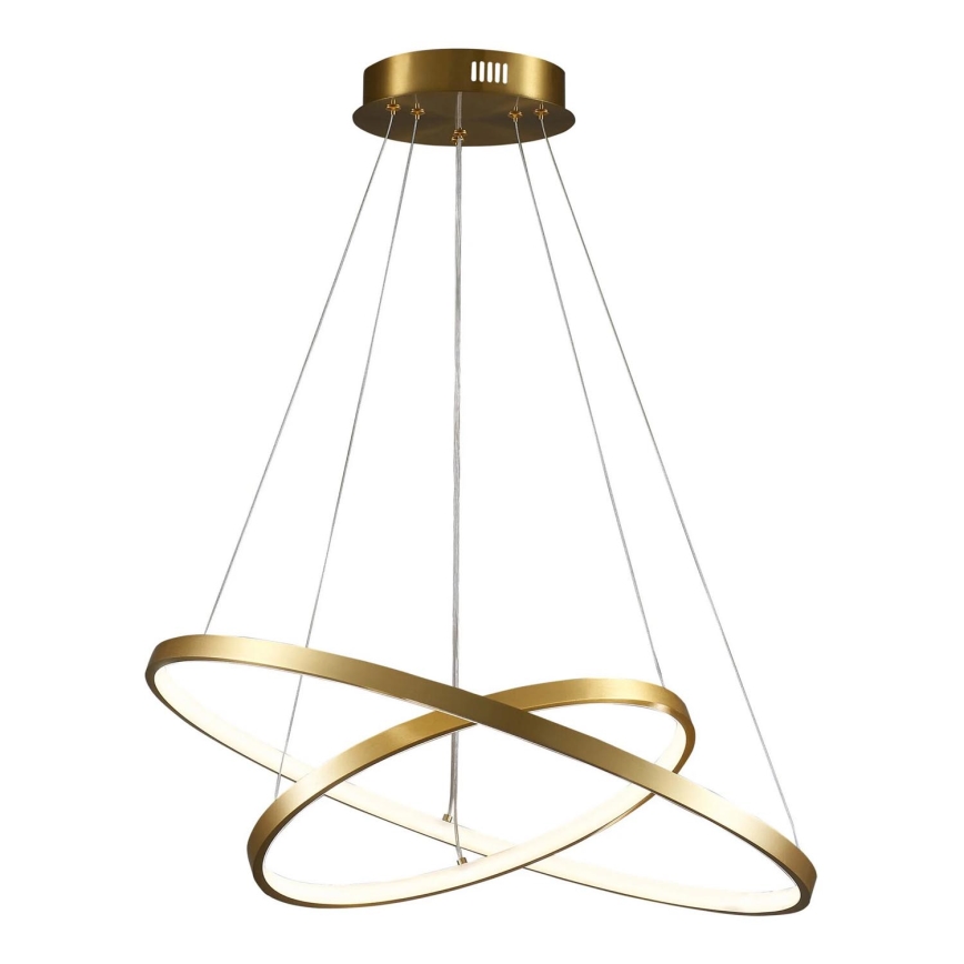 LED luster na sajli LEA LED/35W/230V 4000K pr. 60 cm zlatna