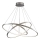 LED luster na sajli LEA LED/60W/230V 4000K pr. 80 cm mat krom