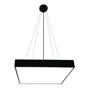 LED luster na sajli LED/110W/230V 4000K 80x80 cm