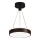 LED luster na sajli LED/12W/230V 4000K crno