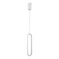 LED luster na sajli LED/13W/230V 4000K bela