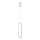 LED luster na sajli LED/13W/230V 4000K bela