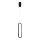 LED luster na sajli LED/13W/230V 4000K crno