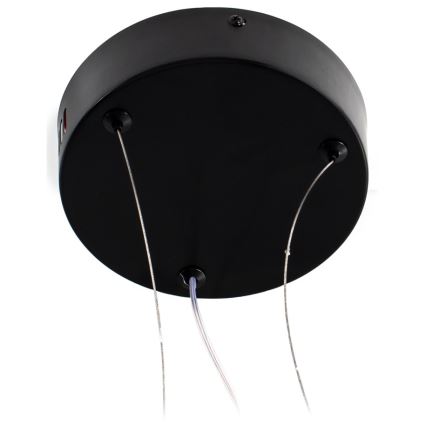 LED luster na sajli LED/18W/230V 3000K crno