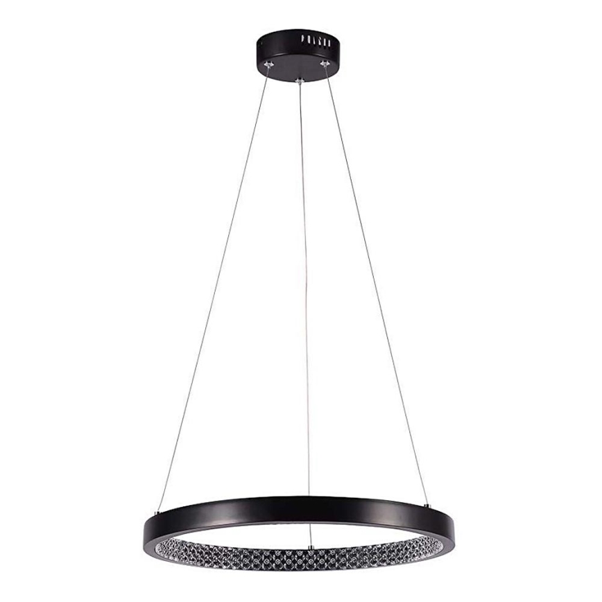 LED luster na sajli LED/19W/230V 4000K crno