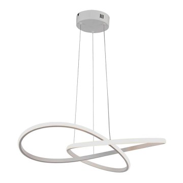 LED luster na sajli LED/20W/230V 3000K bela