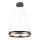 LED luster na sajli LED/20W/230V 3000K pr. 42 cm braon
