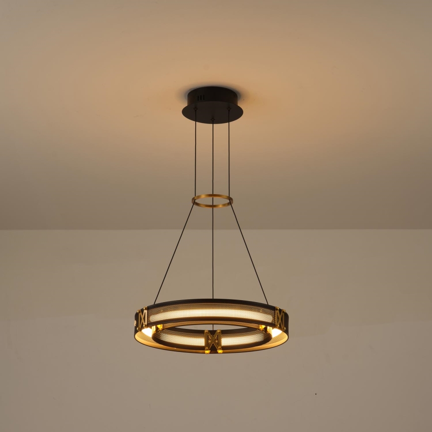 LED luster na sajli LED/21W/230V 3000K 42x120 cm