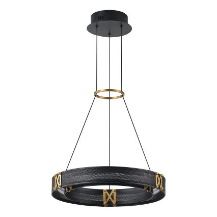 LED luster na sajli LED/21W/230V 3000K 42x120 cm