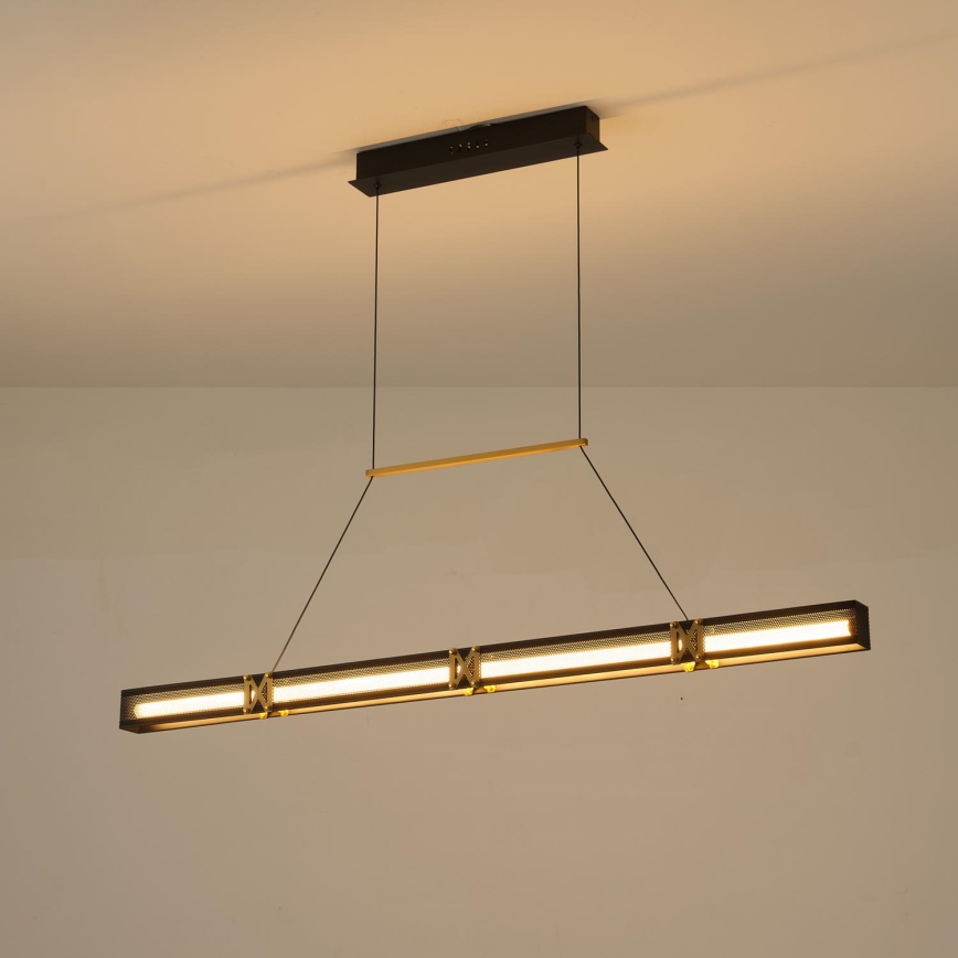 LED luster na sajli LED/21W/230V 3000K 45x120 cm