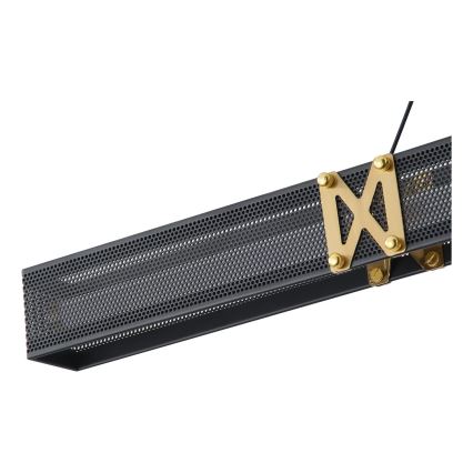 LED luster na sajli LED/21W/230V 3000K 45x120 cm