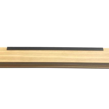 LED luster na sajli LED/22W/230V 4000K 120 cm borovina/masiv