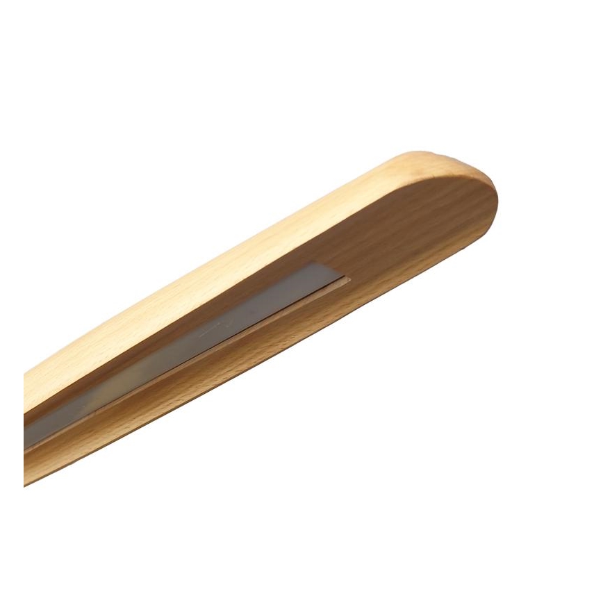 LED luster na sajli LED/22W/230V 4000K 130 cm bukva/masiv