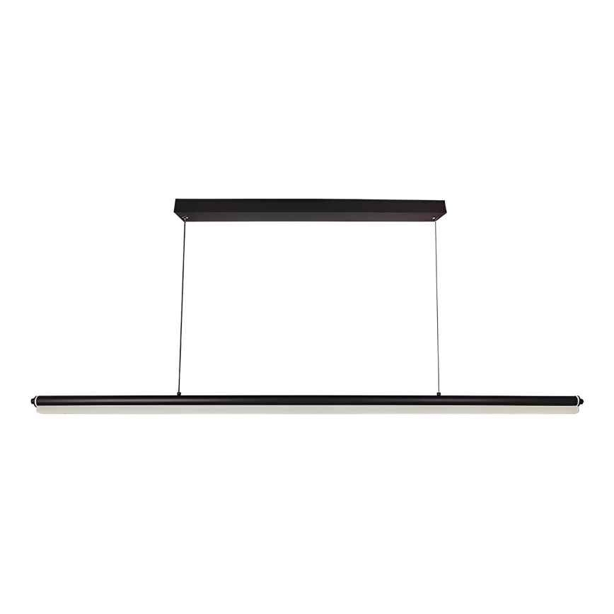 LED luster na sajli LED/23W/230V 4000K 120 cm crno