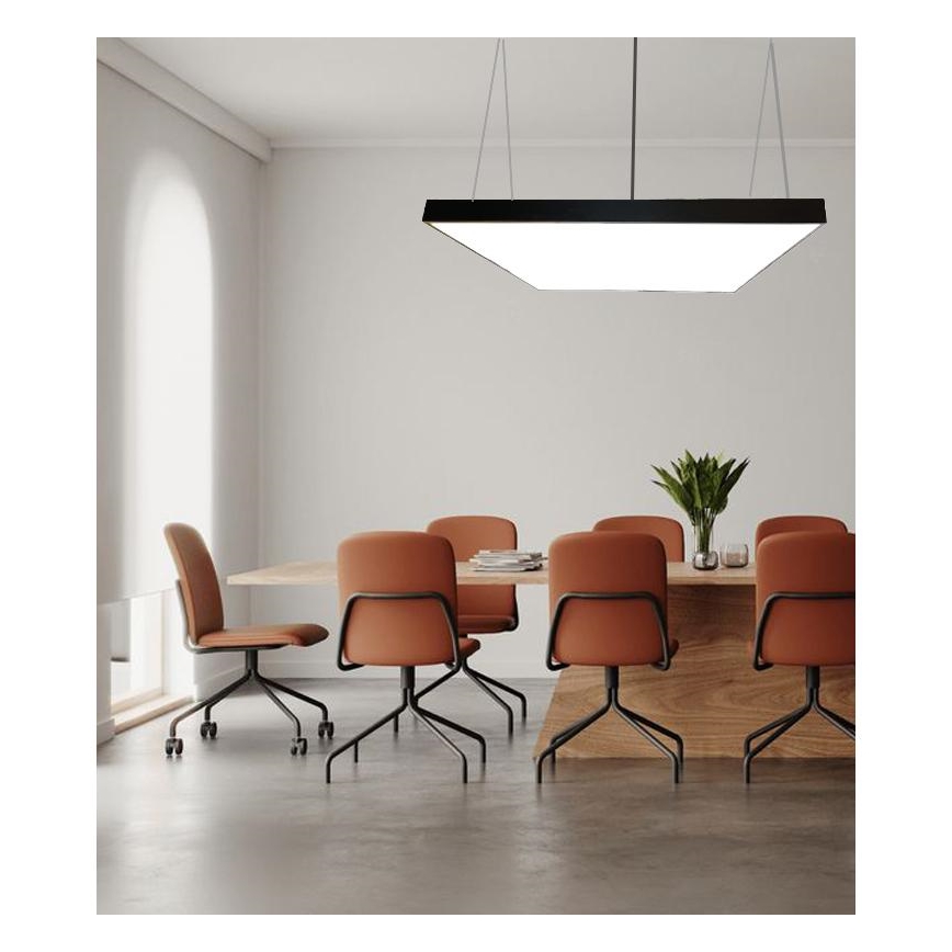 LED luster na sajli LED/240W/230V 4000K 120x120 cm