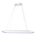 LED luster na sajli LED/24W/230V 3000K bela