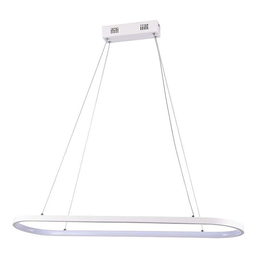 LED luster na sajli LED/24W/230V 3000K bela