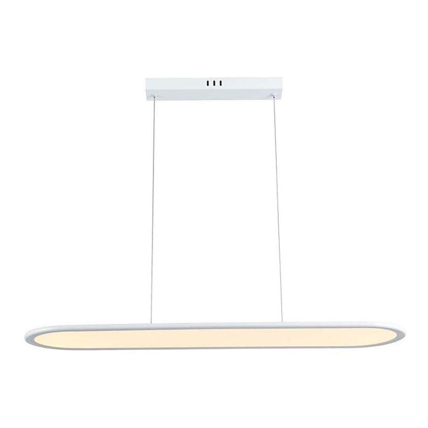 LED luster na sajli LED/24W/230V 3000K bela