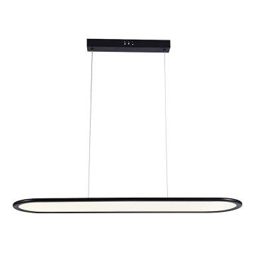 LED luster na sajli LED/24W/230V 3000K crno