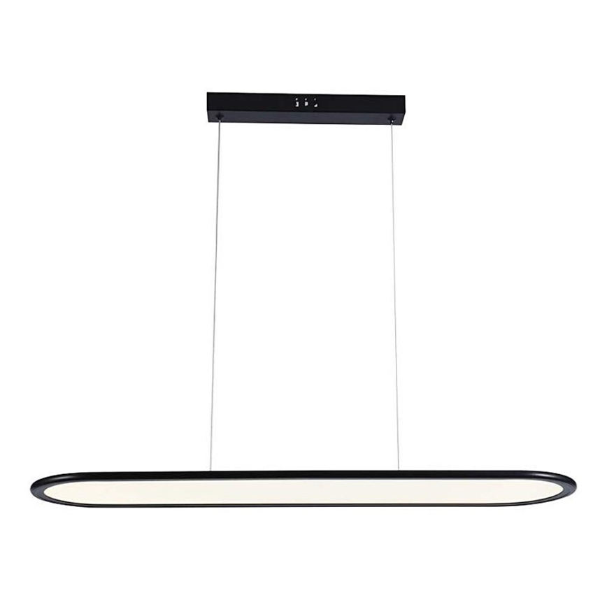 LED luster na sajli LED/24W/230V 3000K crno