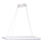 LED luster na sajli LED/24W/230V 4000K bela