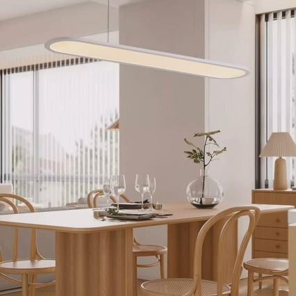 LED luster na sajli LED/24W/230V 4000K bela