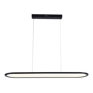 LED luster na sajli LED/24W/230V 4000K crno