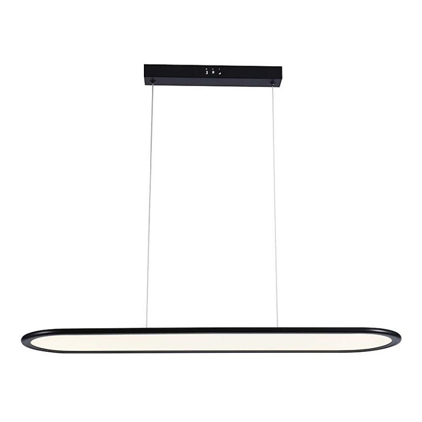 LED luster na sajli LED/24W/230V 4000K crno