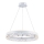 LED luster na sajli LED/25W/230V 3000K pr. 50 cm bela