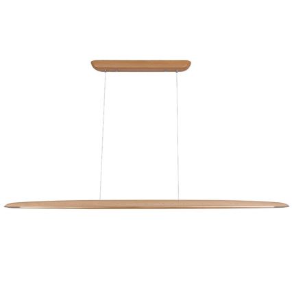 LED luster na sajli LED/26W/230V 4000K 150 cm bukva/masivno drvo