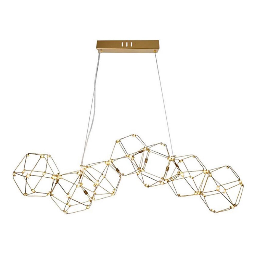 LED luster na sajli LED/28W/230V 3000K zlatna