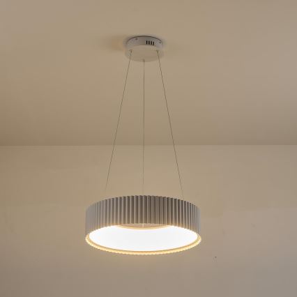 LED luster na sajli LED/30W/230V 3000K bela