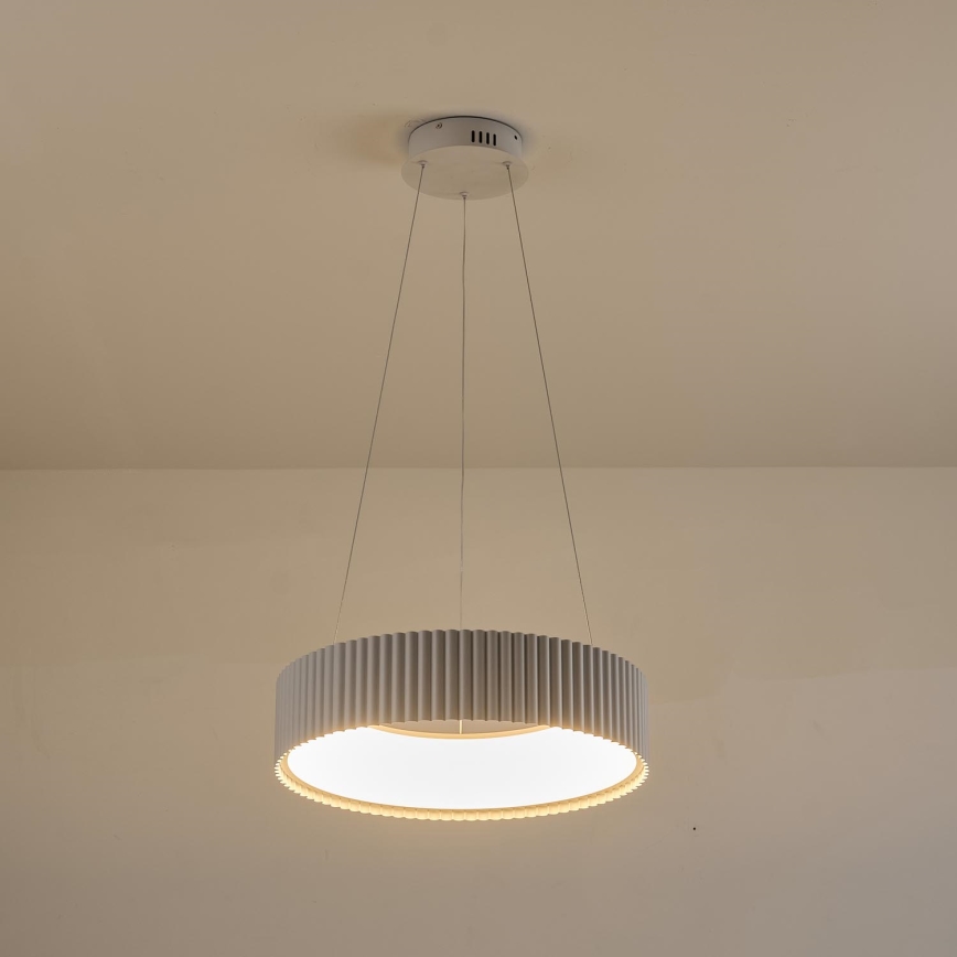 LED luster na sajli LED/30W/230V 3000K bela
