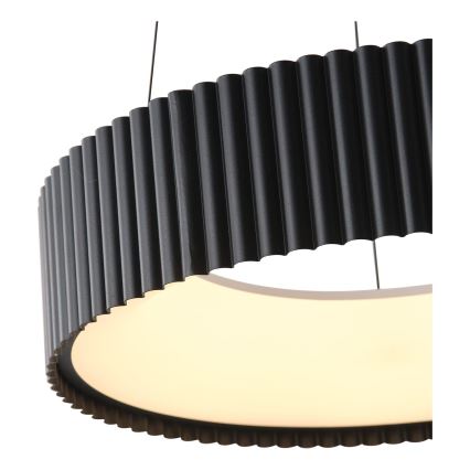LED luster na sajli LED/30W/230V 3000K crno