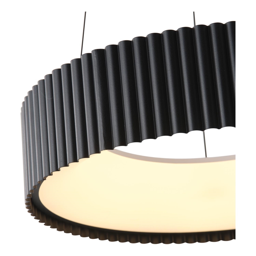 LED luster na sajli LED/30W/230V 3000K crno
