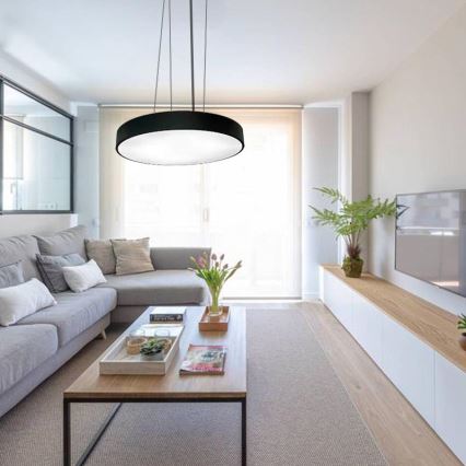 LED luster na sajli LED/35W/230V 4000K prečnik 60 cm