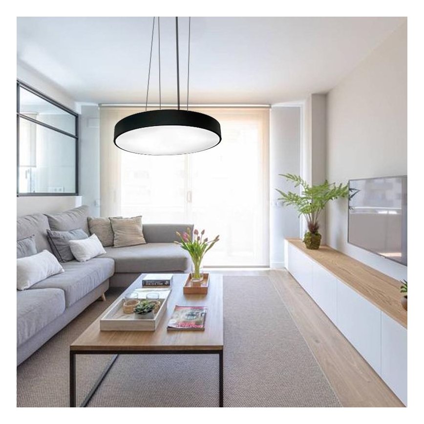 LED luster na sajli LED/35W/230V 4000K prečnik 60 cm