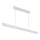 LED luster na sajli LED/36W/230V 3000/4000/6400K bela