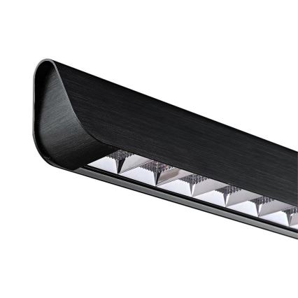 LED luster na sajli LED/36W/230V 3000/4000/6400K crno