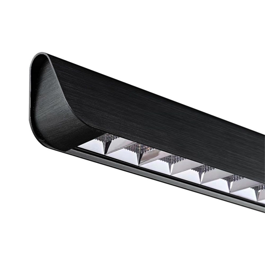 LED luster na sajli LED/36W/230V 3000/4000/6400K crno