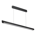 LED luster na sajli LED/36W/230V 3000/4000/6400K crno