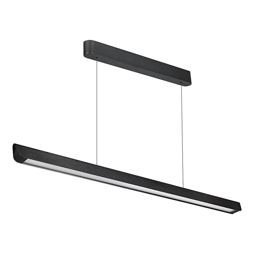 LED luster na sajli LED/36W/230V 3000/4000/6400K crno