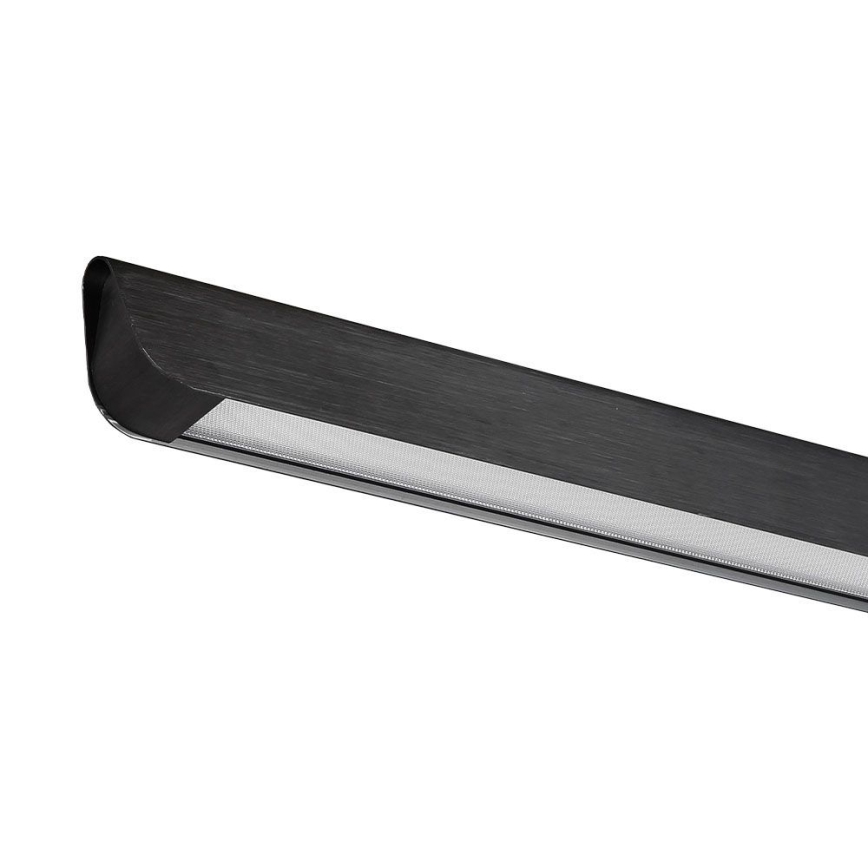 LED luster na sajli LED/36W/230V 3000/4000/6400K crno